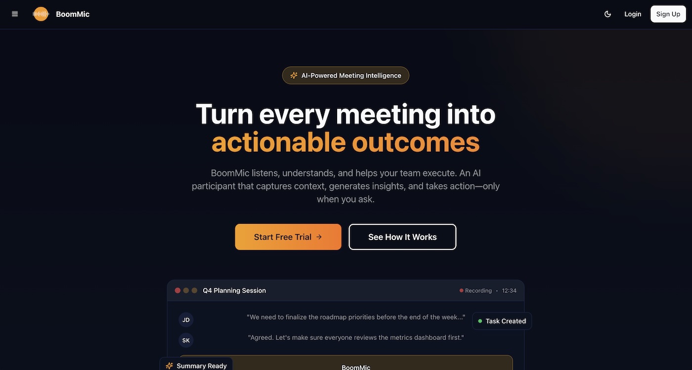 BoomMic.ai preview