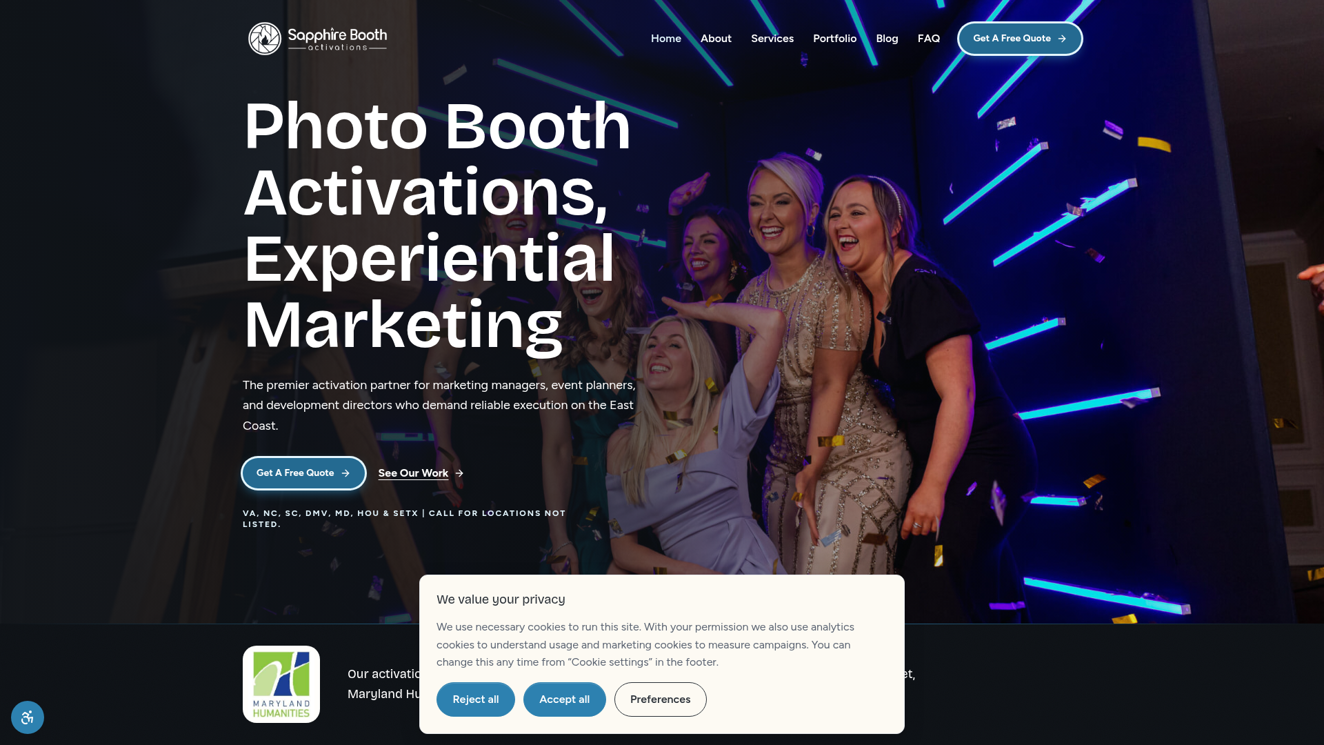 Photo Booth Activations & Experiential Marketing | Sapphire Booth Activations preview